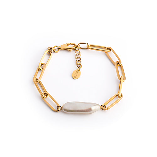 Baroque Pearl Gold bracelet
