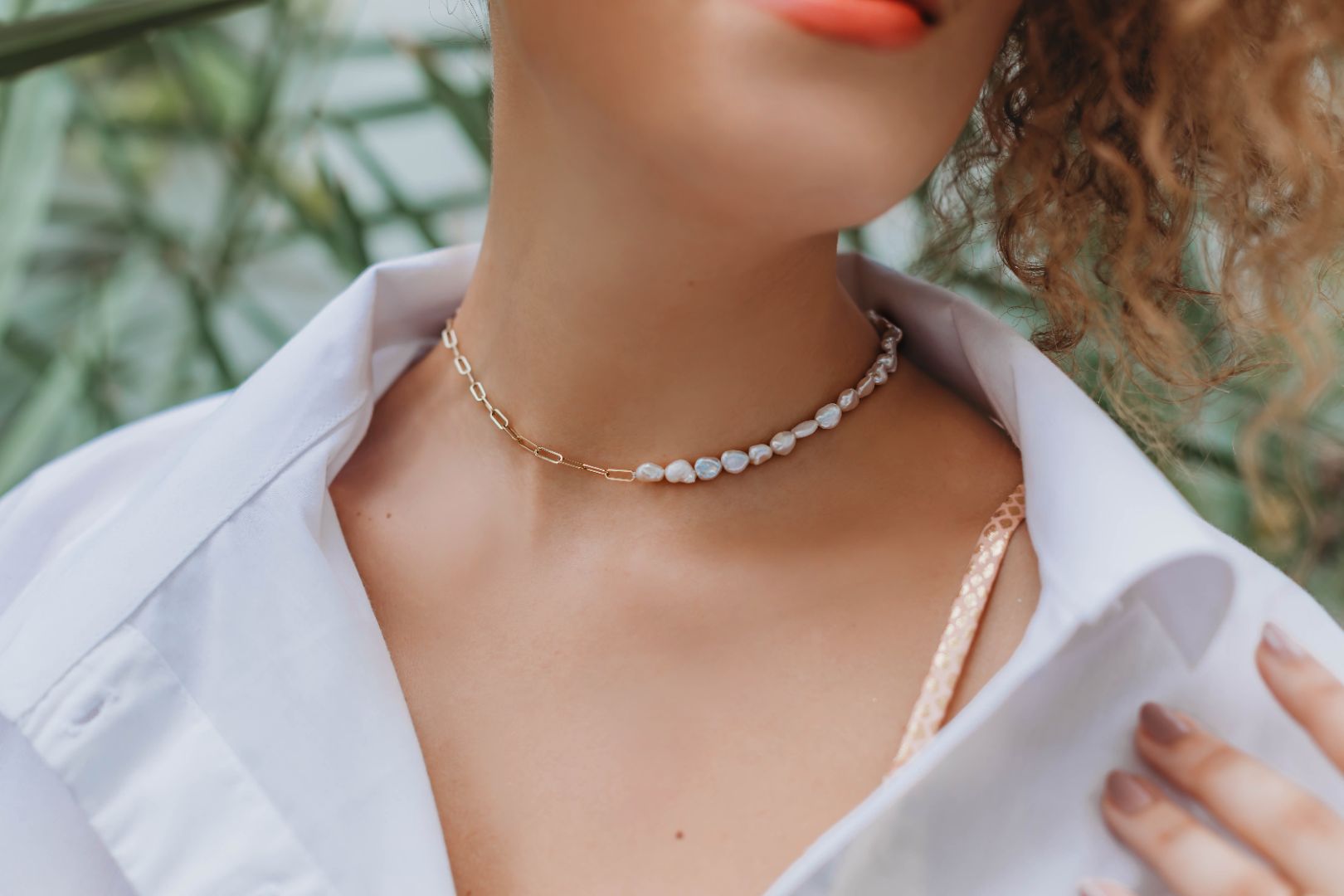 Pearl Link Fusion Choker