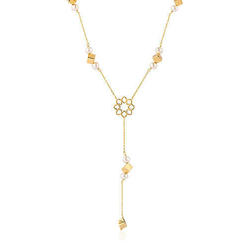 Pearl Gold Rosary